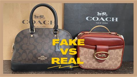 are factory coach bags fake|how to detect coach bag.